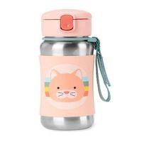 Skip Hop Skip Hop Zoo Pipetli Paslanmaz Çelik Suluk 350 ml Kedi