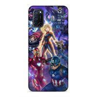 Oppo A52 Uyumlu Kılıf BMovie (37) Silicone Cover Kaptan Amerika