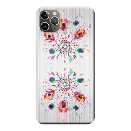 iPhone 11 Pro Kılıf Düş Kapanı Dreamcatcher Baskılı Esnek TPU Silikon