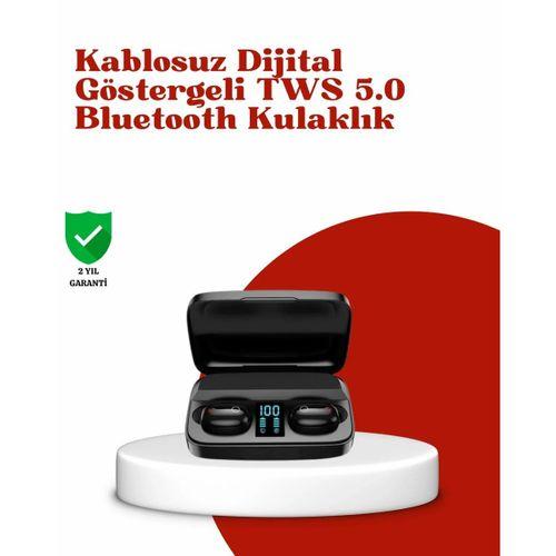 Dokunmatik Kontrollü Abs Malzemeli Bluetooth Kulaklık + Yüksek Kapasiteli Kutu