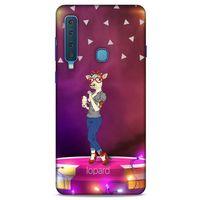 Samsung Galaxy A9 2018 Kılıf FunnyMaX (49) Ultra Silikon Kılıf Kırmızı