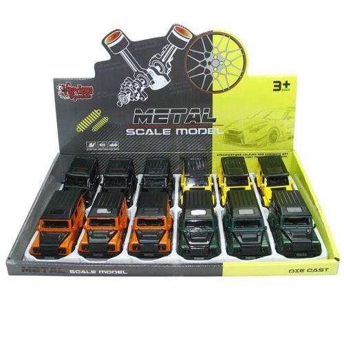 KM-36101C Çek Bırak 1:36 Metal Jeep - Vardem Oyuncak