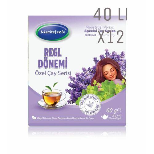 Regl Dönemi Çayı 40'lı 12 Adet