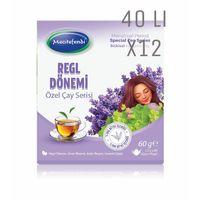 Regl Dönemi Çayı 40'lı 12 Adet