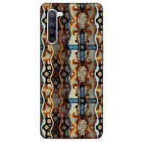 Oppo Reno 3 Pro 5g Kılıf Baskılı Özel Seri Taşlı (33) Hybrid Kılıf