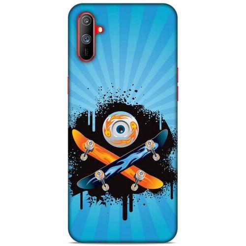 Lopard Oppo Realme C3 Uyumlu Kılıf Tattoo's (13) Silikon Kap Snowboard