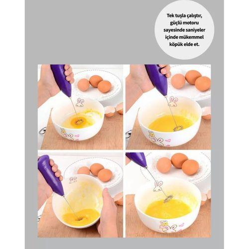 El Tipi Pratik Mikser – Kahve, Süt, Bebek Maması Ve Yumurta Çırpıcı