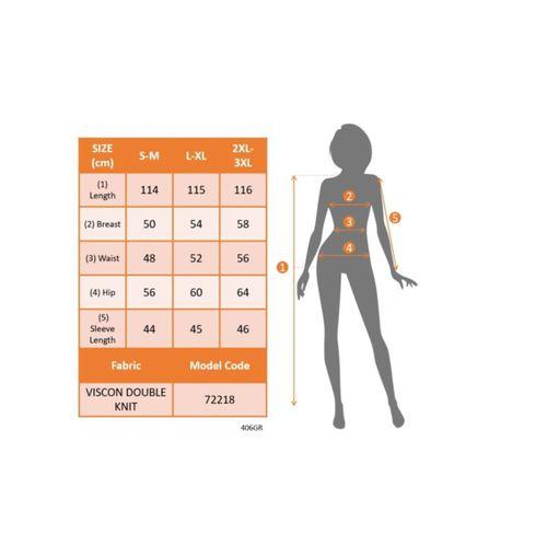 Kadın Uzun Kollu V şerit Yakalı Viskon Iki Iplik Elbise