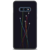 Samsung Galaxy S10E Kılıf HD Baskılı Kılıf - Uçaklar + Tam Ekran Koruyucu