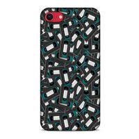 Retro (26) Desen Tpu Silikon Kılıf Renkli Apple iPhone SE 2020 Kılıf