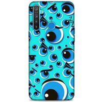 Nazarium (19) Desenli Silikon Kapak Oppo Realme 5i Kılıf