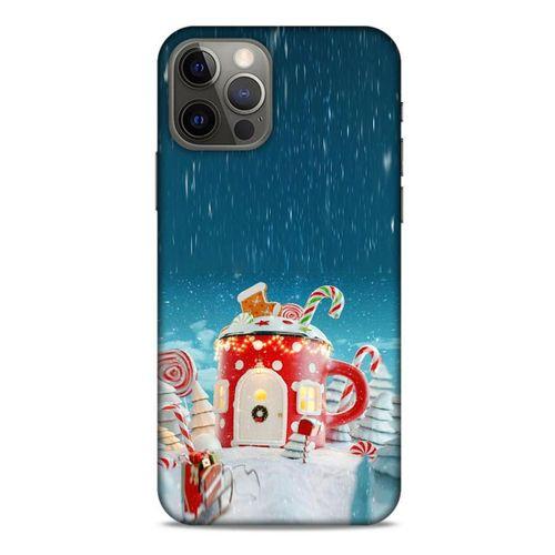 Apple iPhone 12 Pro Kılıf Snowix (13) Silikon Kap Kırmızı