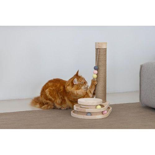 Beeztees DBL Kedi Tırmalama ve Oyuncağı, 38x24,5x47,5cm