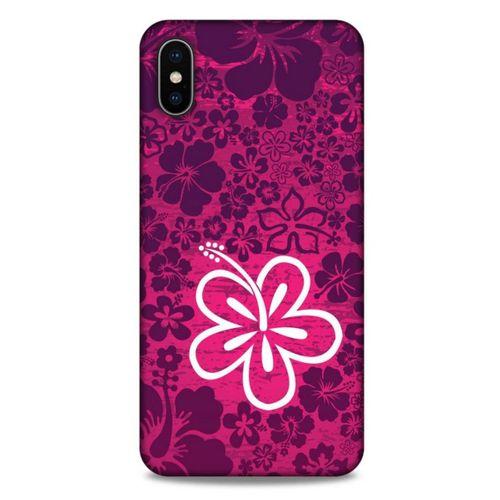 Apple iPhone XS Max Uyumlu Kılıf Pembe Delisi (9) Kılıf Çiçek