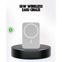 İphone Serileri İle Uyumlu Magsafe Manyetik Araç Telefon Tutucu Ve Şarj Cihazı