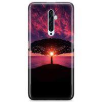 Oppo Reno2 Z 2019 Kılıf Güneşin Batışı Arka Kapak Koruma Desenli Full Koruyucu