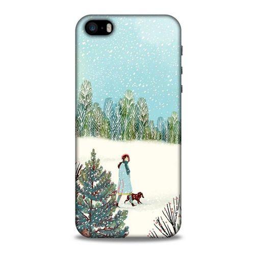 Apple iPhone SE Kılıf Snowix (44) Tough Armor Kılıf Beyaz Açık Mavi