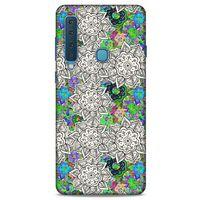 Graffitix (17) Desenli Silikon Kapak Samsung Galaxy A9 2018 Kılıf