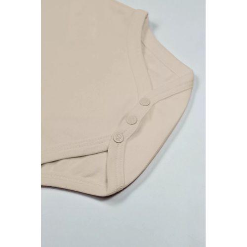 Bistyle Organik Natural Basic Style Yarım Kol Body Bs17103 Bej
