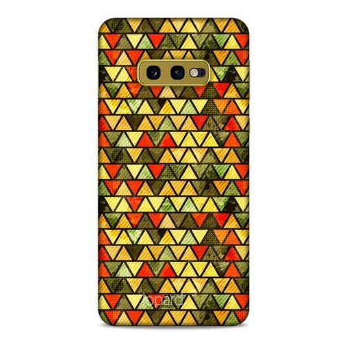 Samsung Galaxy S10e Kılıf Pastel Renkler (46) Core Armor Kılıf Yeşil Sarı