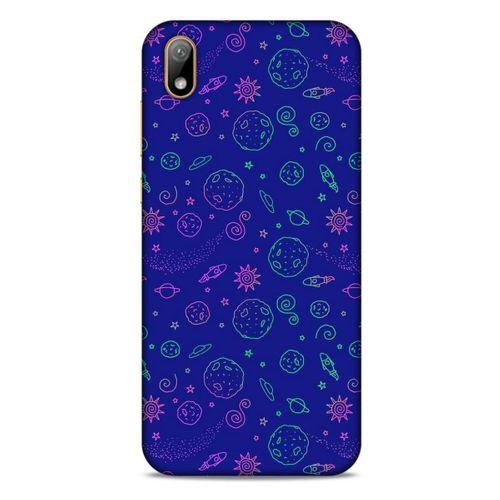 Spacex (36) Tema Glitter Kılıf Huawei Y5 2019 Kılıf