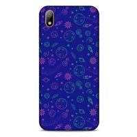 Spacex (36) Tema Glitter Kılıf Huawei Y5 2019 Kılıf