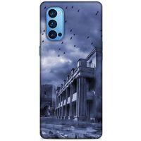 Oppo Reno 4 Pro Kılıf Depresyon (39) Liquid Crystal Kılıf Şeker Pembe Bordo