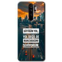 Redmi Note 8 Pro Kılıf HD Desen Baskılı Arka Kapak - Manzara Seviyorum + Kırılmaz Cam