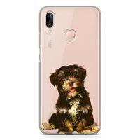 Huawei Nova 3e Kılıf Havanese Puppy Arka Kapak Koruma Desenli Full Koruyucu