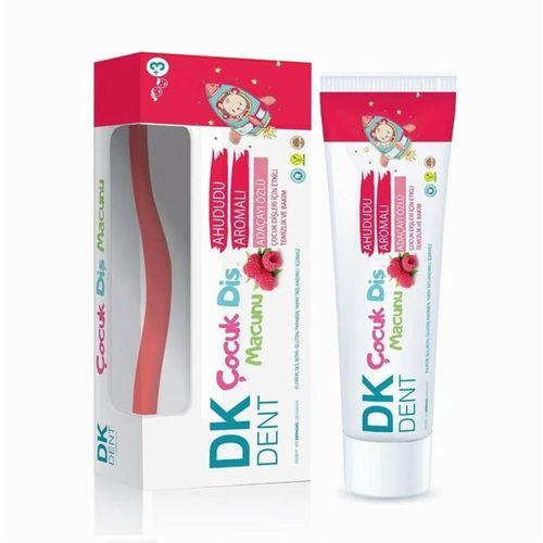 Dermokil DK Dent Ahududu Aromalı ve Adaçayı Özlü Çocuk Diş Macunu 50 ML + Diş Fırçası
