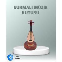 Enstrüman Figürlü Melodi Çalan Dekoratif Müzik Kutusu