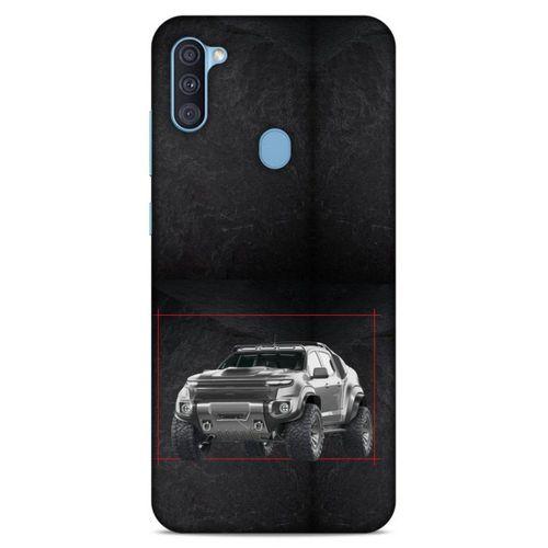 Lopard Samsung Galaxy A11 Uyumlu Kılıf PickUpX (14) Lansman Kılıf Açık Gri