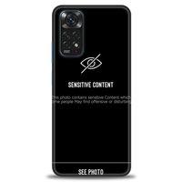 Xiaomi Redmi Note 11 Kılıf HD Baskılı Kılıf - Sensitive Content + Tam Ekran Koruyucu
