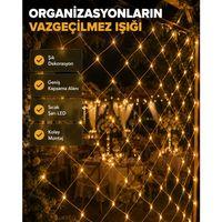 Led Ağ Işık Dekoratif File Aydınlatma Balkon Oda Ve Bahçe Süsleme Yeni Nesil