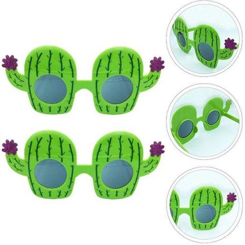 Kaktüs Temalı Hawaii Yaz Partisi Gözlüğü