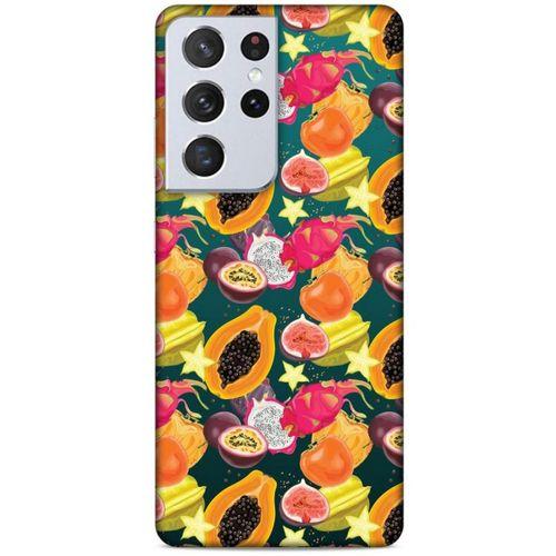 Lopard Samsung Galaxy S21 Ultra Uyumlu Kılıf Frutix (99) Ultra Silikon Kılıf