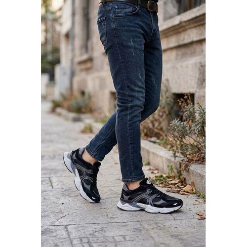 Hammer Jack Rene Erkek Siyah Süet Spor Ayakkabı