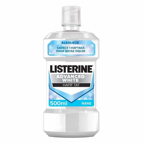 Listerine Advanced White Hafif Tat Ağız Bakım Suyu 500 ML