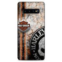 Samsung Galaxy S10 Plus Uyumlu Kılıf Motorsiklet (11) Tam Koruma Harley Davidson
