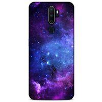 Oppo A5 2020 Uyumlu Kılıf Mor Delisi (6) Silikon Kılıf Yıldızlar