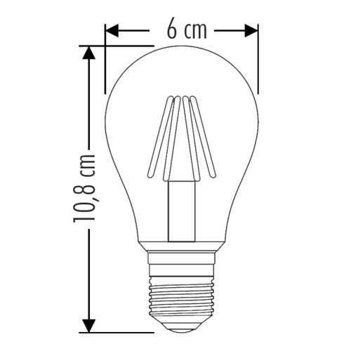 4W LED RUSTİK AMPUL