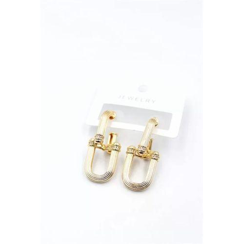 Tf Zincir Küpe - Altın