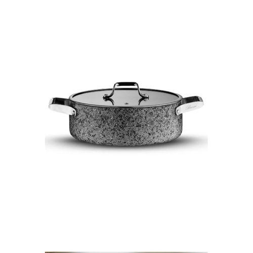Brioni Stone-H 32 Cm Çizilmez Yanmaz Yapışmaz Basık Tencere Sh-127