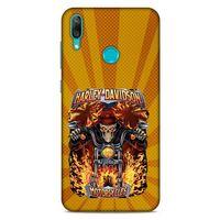 Huawei Y7 Prime 2019 Uyumlu Kılıf Motorsiklet (9) Kılıf Harley Davidson