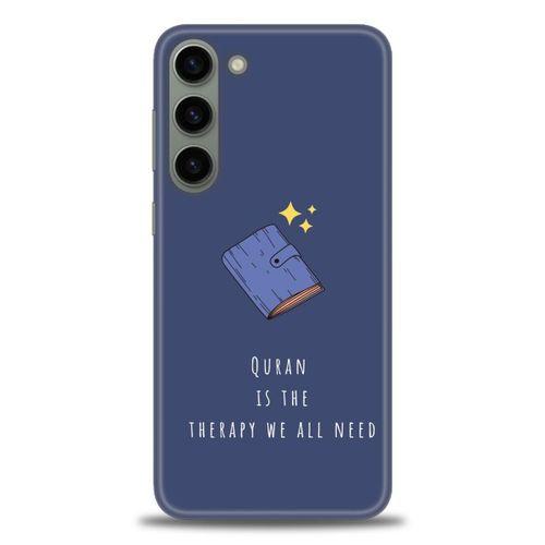 Samsung Galaxy S23 Kılıf HD Baskılı Kılıf - Quran + Tam Ekran Koruyucu