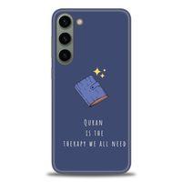 Samsung Galaxy S23 Kılıf HD Baskılı Kılıf - Quran + Tam Ekran Koruyucu