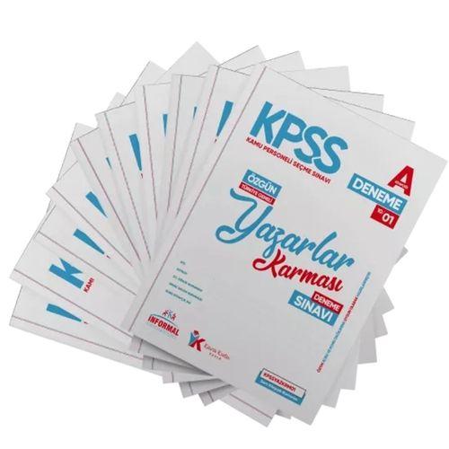 2026 KPSS GY-GK ve MEB-AGS Yazarlar Karması Türkiye Geneli Dijital Çözümlü 2li Deneme Seti