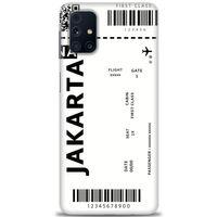 Samsung Galaxy M51 Kılıf HD Baskılı Kılıf - Jakarta + Tam Ekran Koruyucu
