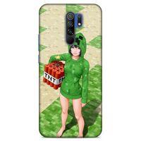 Lopard Xiaomi Redmi 9 Uyumlu Kılıf PiXel (33) Hybrid Kılıf TNT Girl