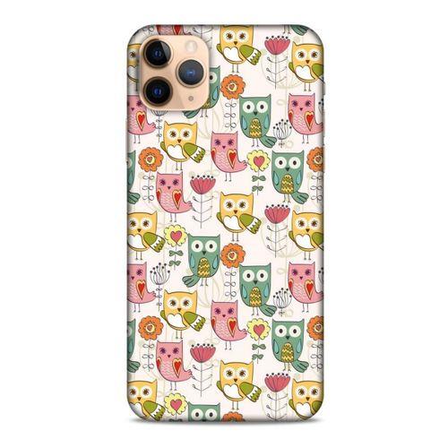 Baykuşlar (27) Desenli Silikon Kapak Telefon Kabı Apple Iphone 11 Pro Kılıf